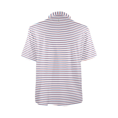 Striped shirt on a white background