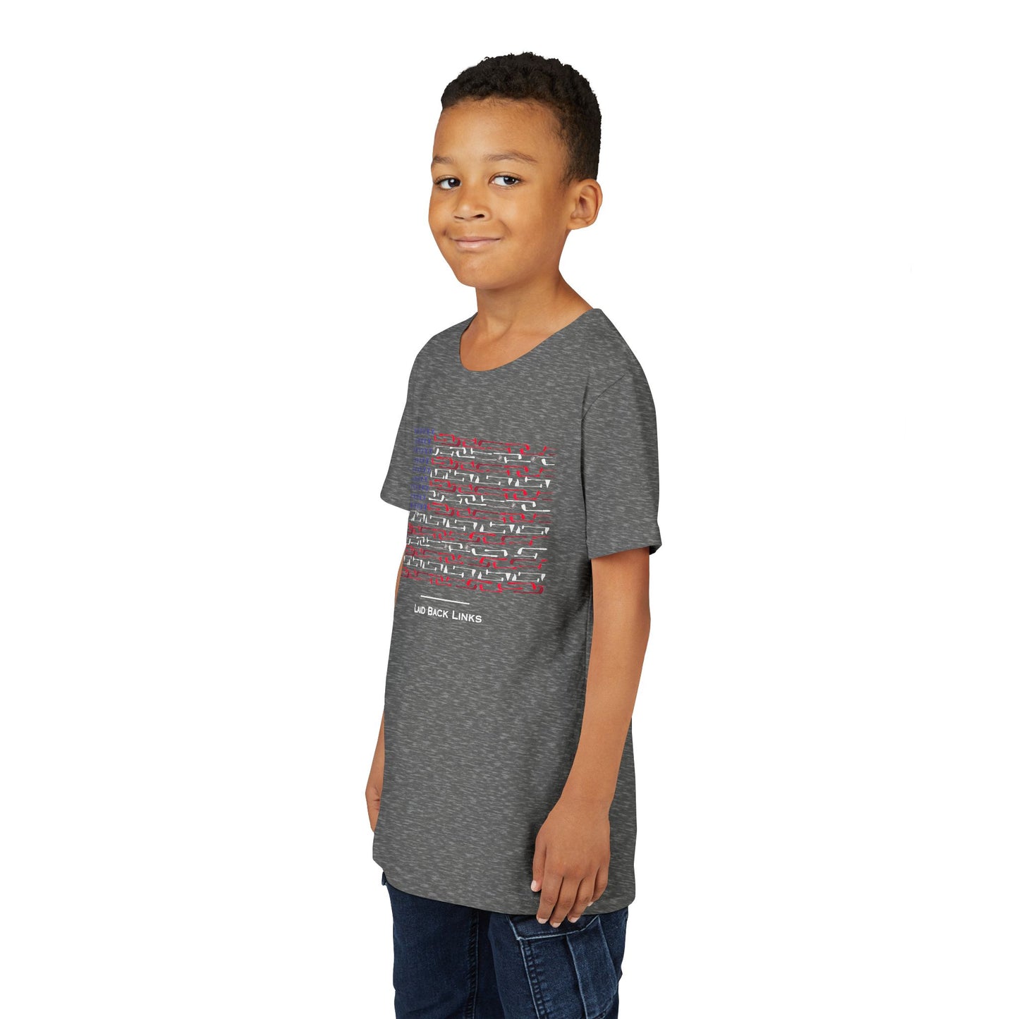 Youth Patriotic Tee - Laid Back Vibes