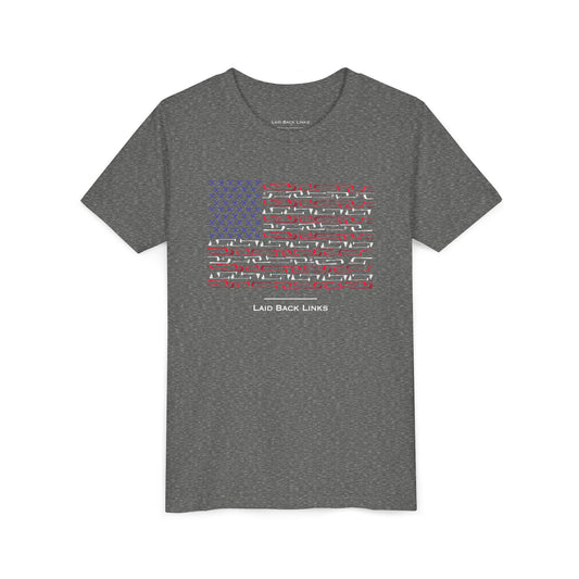 Youth Patriotic Tee - Laid Back Vibes