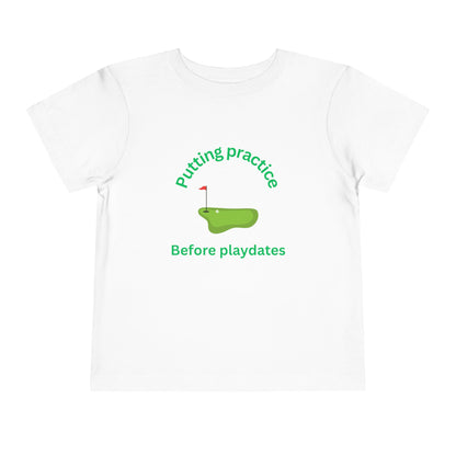 Putting practice before playdates