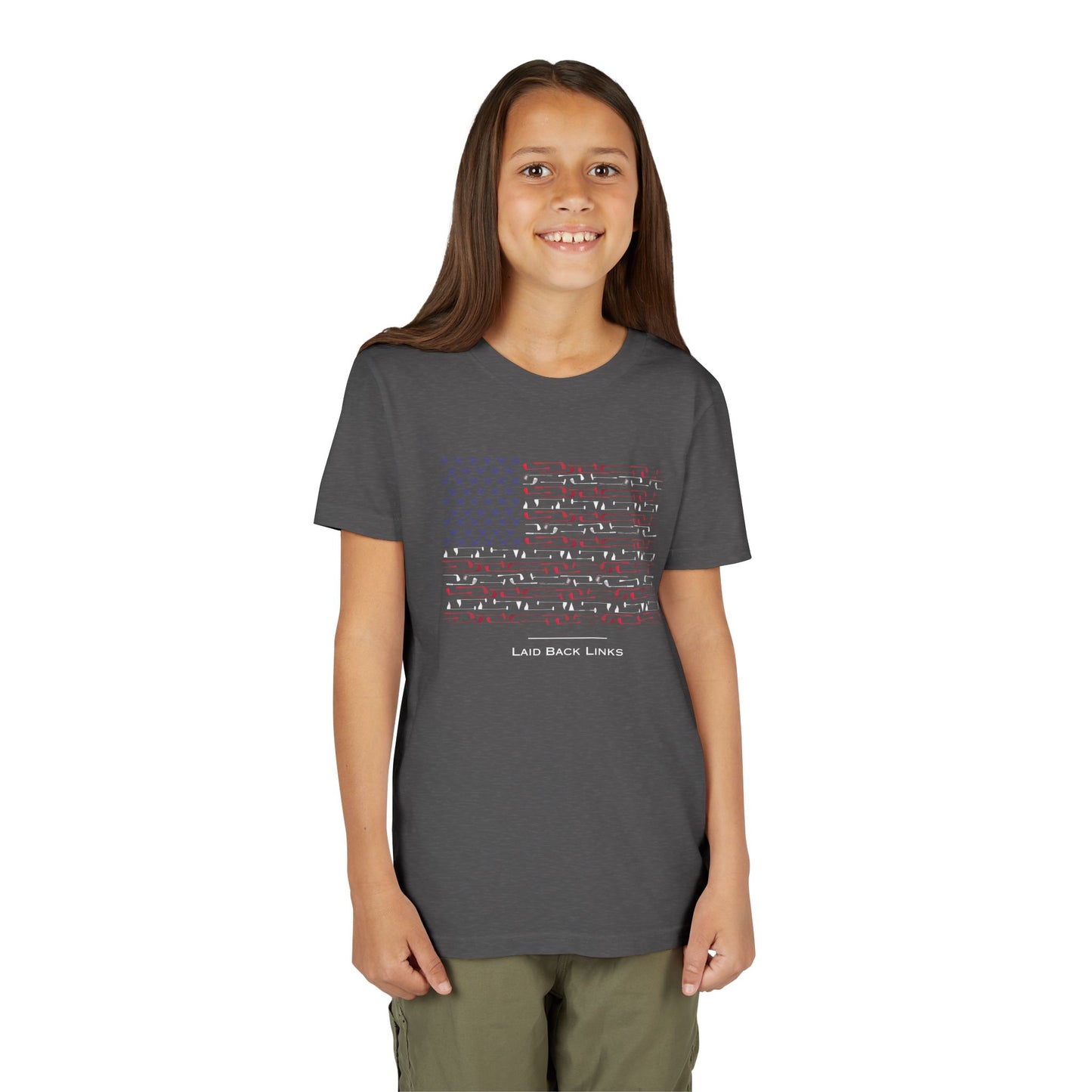 Youth Patriotic Tee - Laid Back Vibes