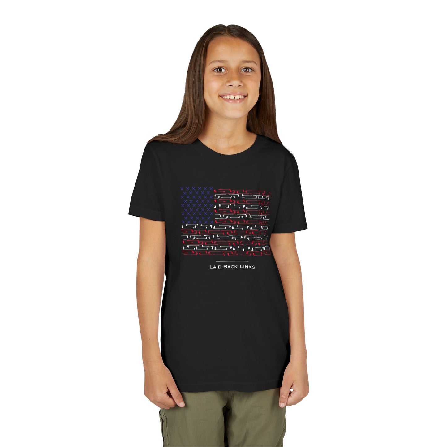 Youth Patriotic Tee - Laid Back Vibes