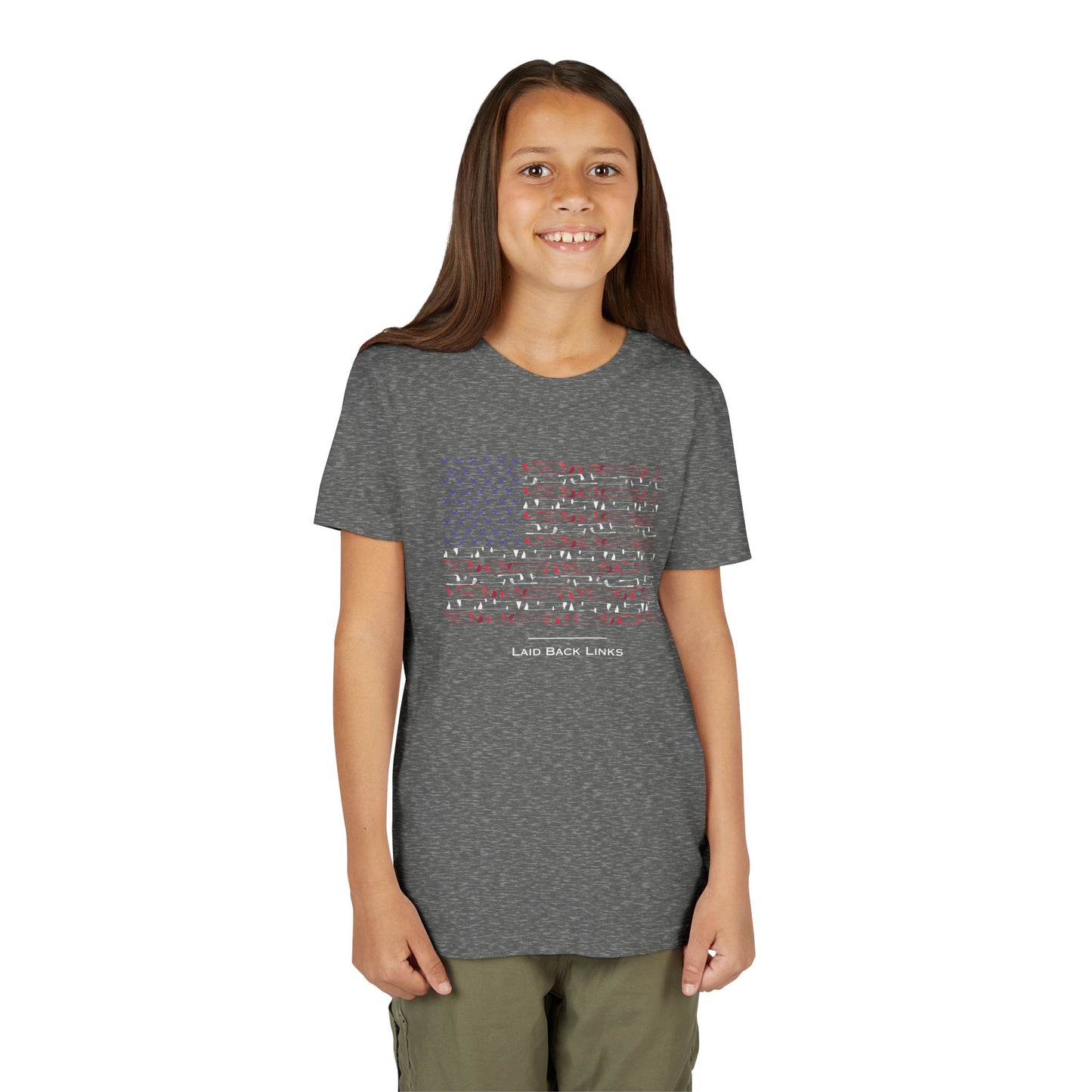 Youth Patriotic Tee - Laid Back Vibes