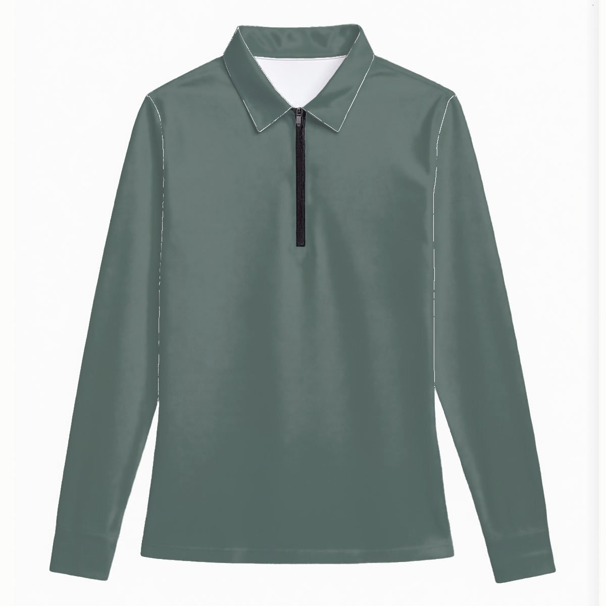 Women's Quarter Zip Sport Evergreen Fog