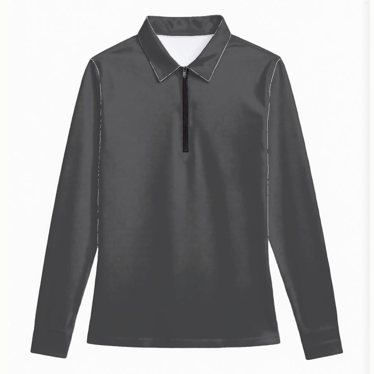 Women's Quarter Zip Sport Charcoal