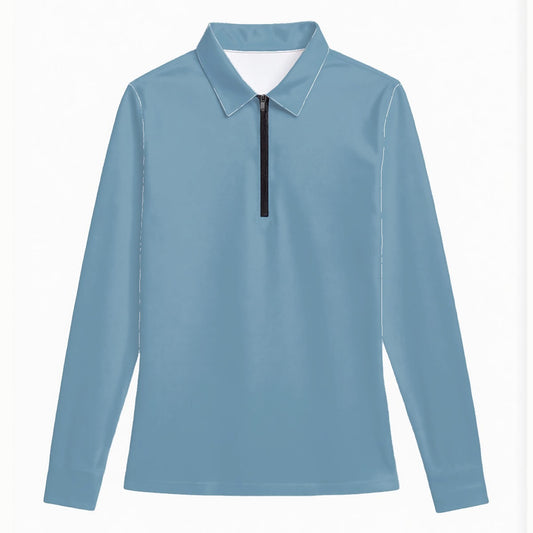 Women's Quarter Zip Sport Frosted Slate