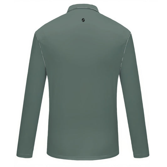 Women's Quarter Zip Sport Evergreen Fog