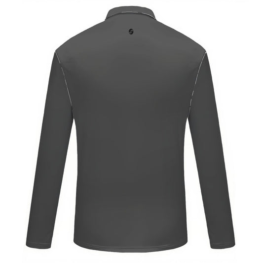 Women's Quarter Zip Sport Charcoal