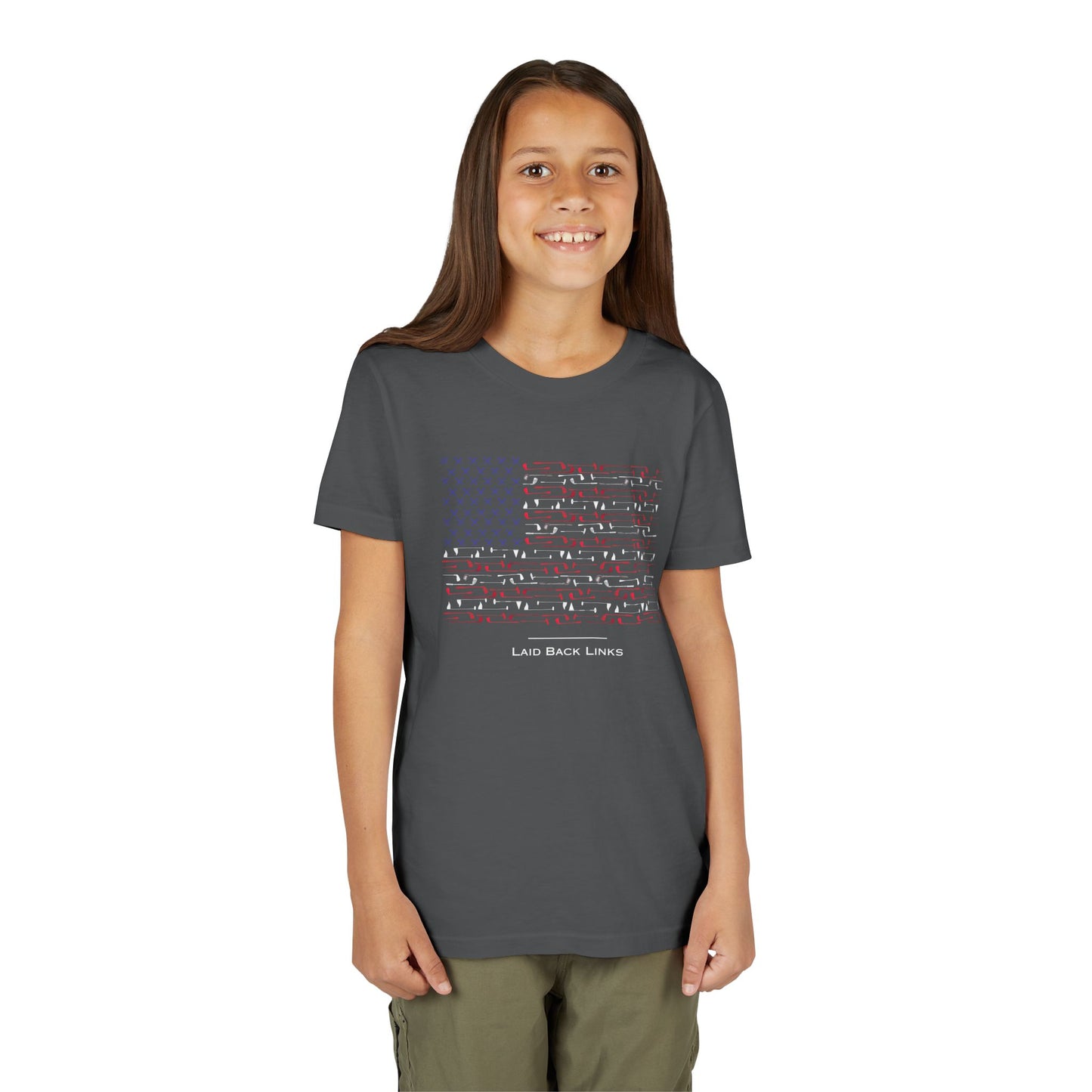 Youth Patriotic Tee - Laid Back Vibes