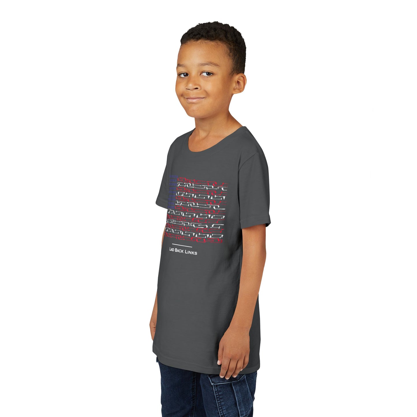 Youth Patriotic Tee - Laid Back Vibes