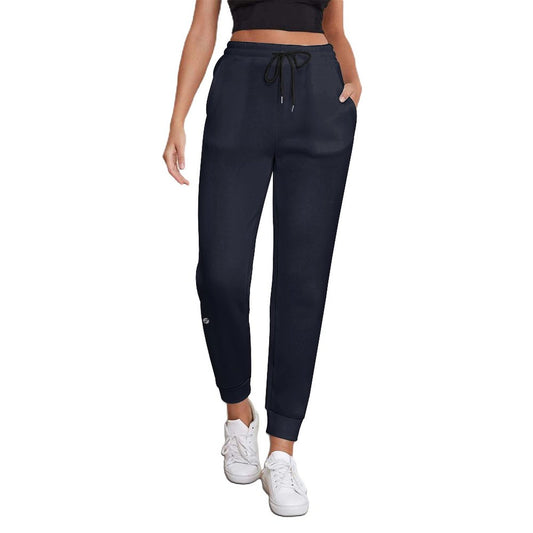 Navy Women's Jogger Sweatpants (All-Over Printing)