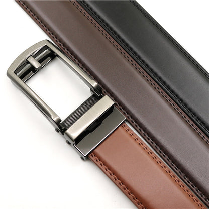 Hidden Links Fake Needle Automatic Buckle