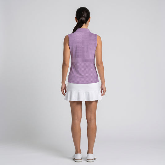 Lilac Crosshatch