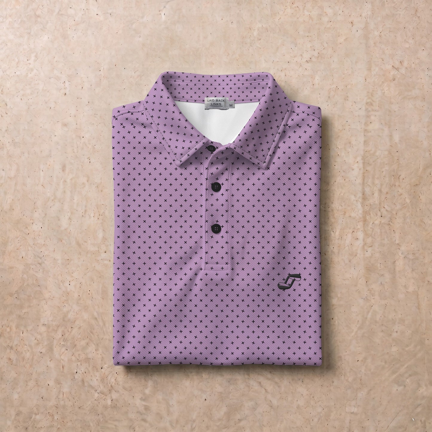 Lilac Crosshatch