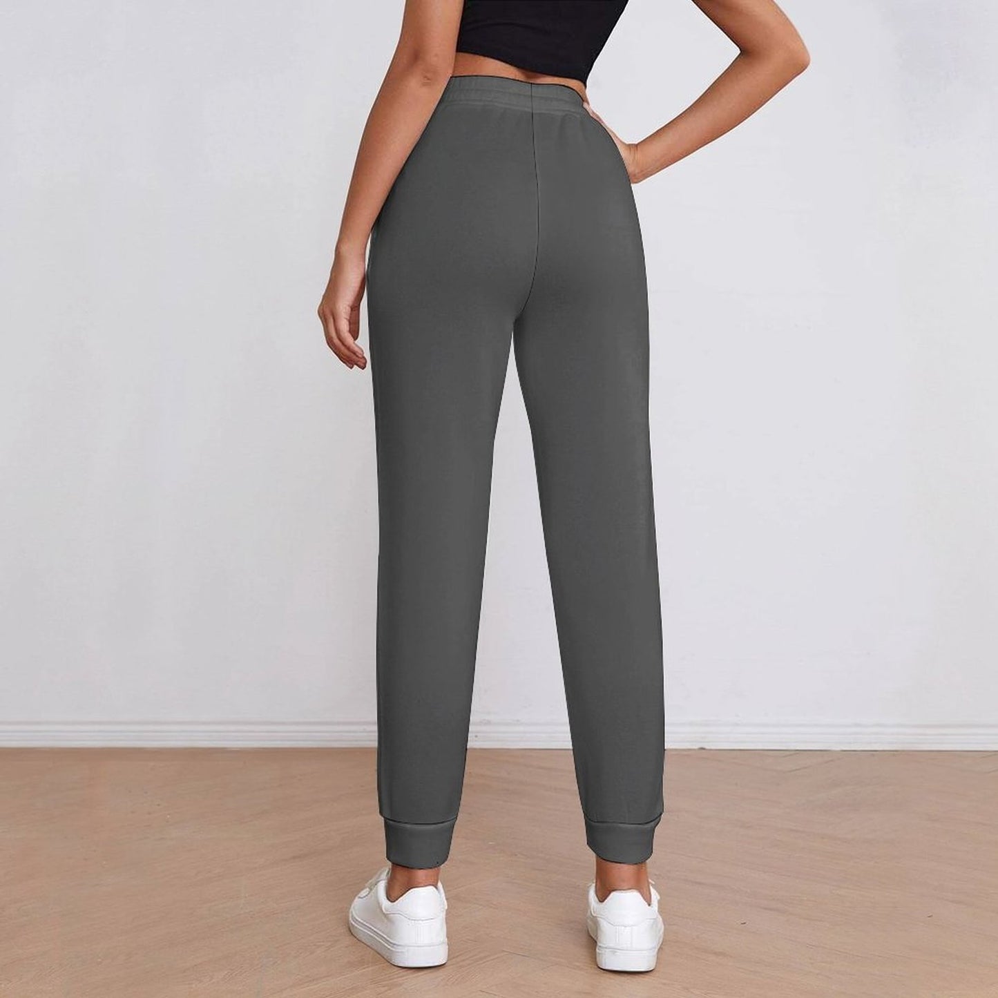 Charcoal Women's Jogger Sweatpants (All-Over Printing)