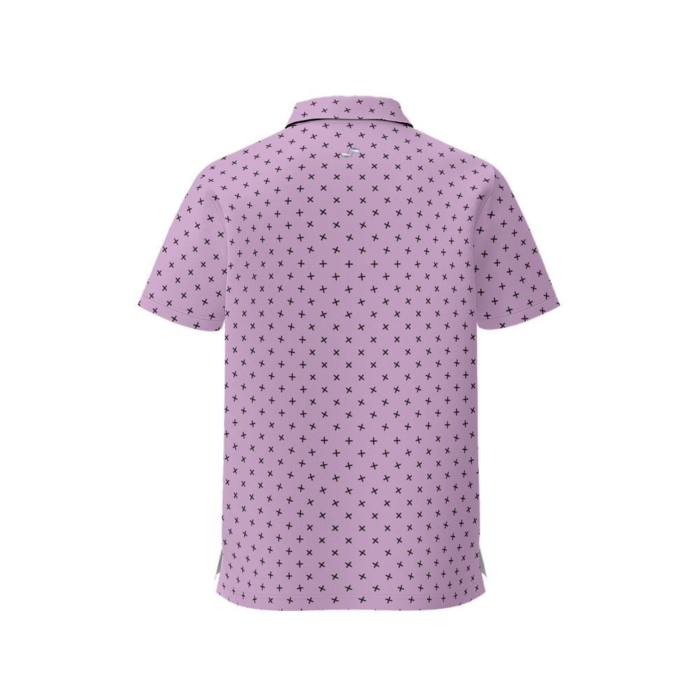 Lilac Crosshatch