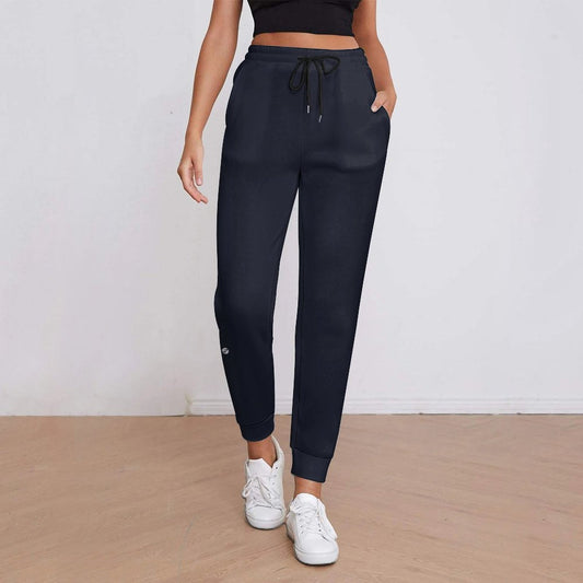Navy Women's Jogger Sweatpants (All-Over Printing)