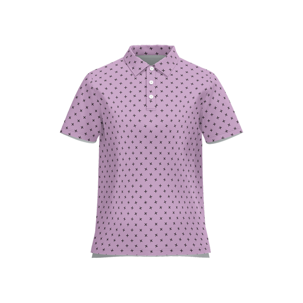 Lilac Crosshatch