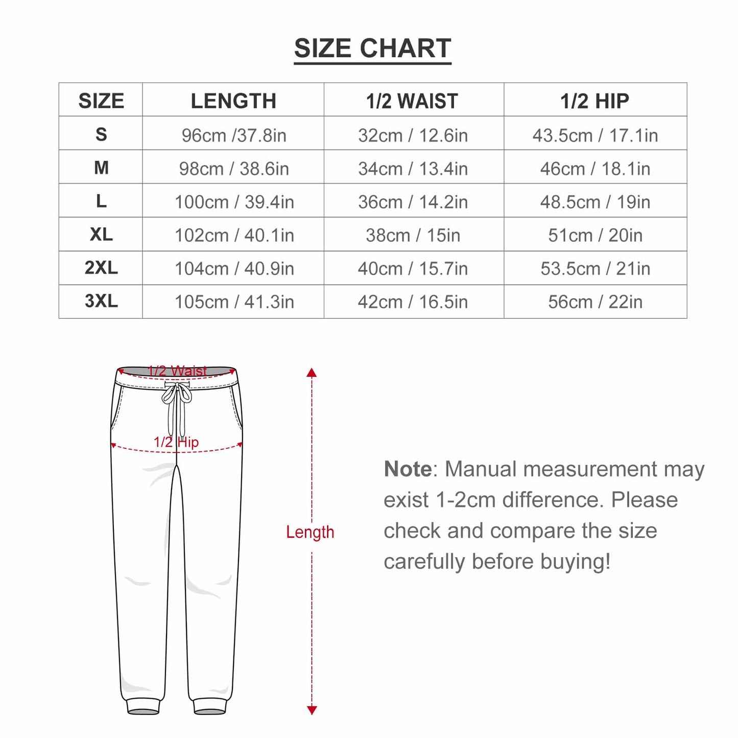 Charcoal Women's Jogger Sweatpants (All-Over Printing)