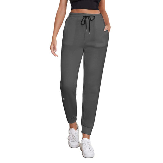 Charcoal Women's Jogger Sweatpants (All-Over Printing)