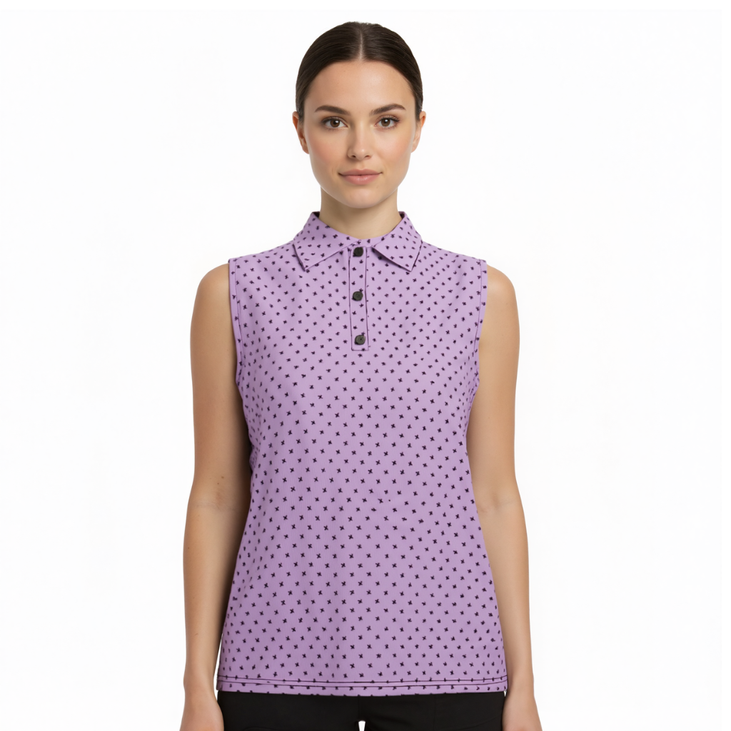 Lilac Crosshatch