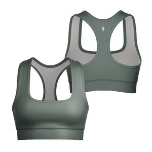 Tempo Bra-Evergreen Fog